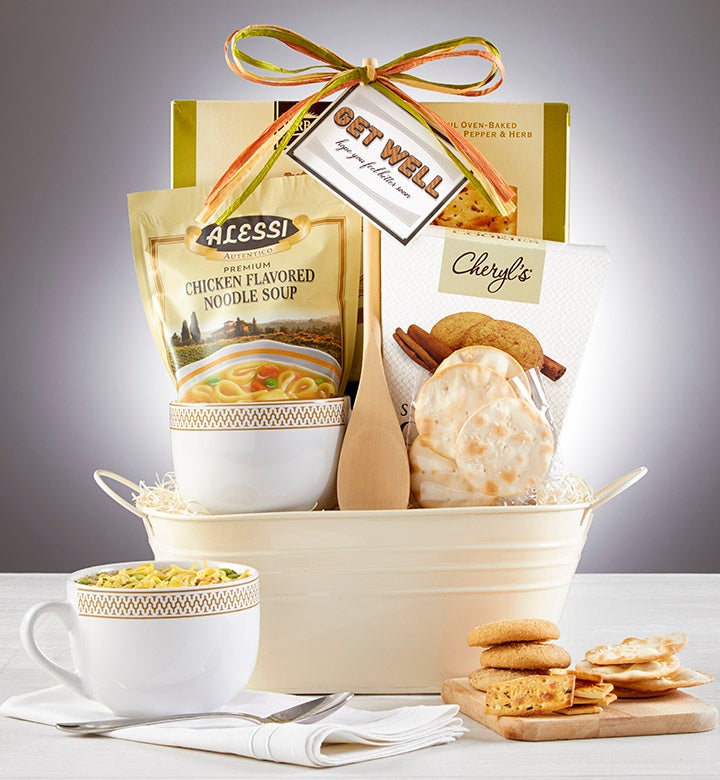*Soups On Basket - Get Well Soon